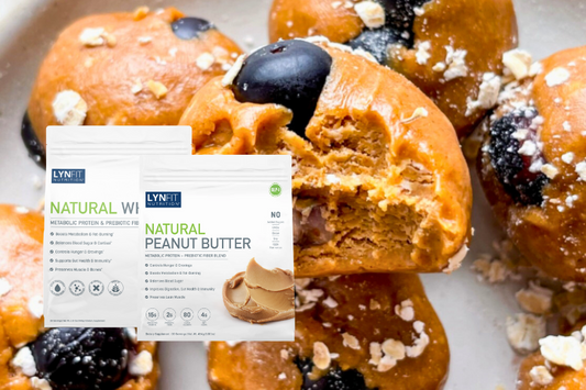 Peanut Butter Blueberry Protein Ball