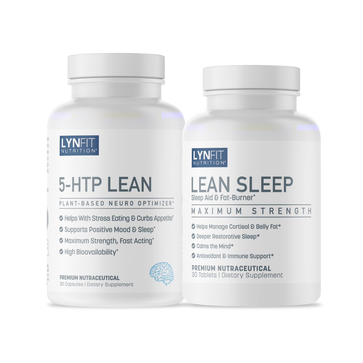(1) 5-HTP Lean + (1) Lean Sleep Tablets | 2 pcs.