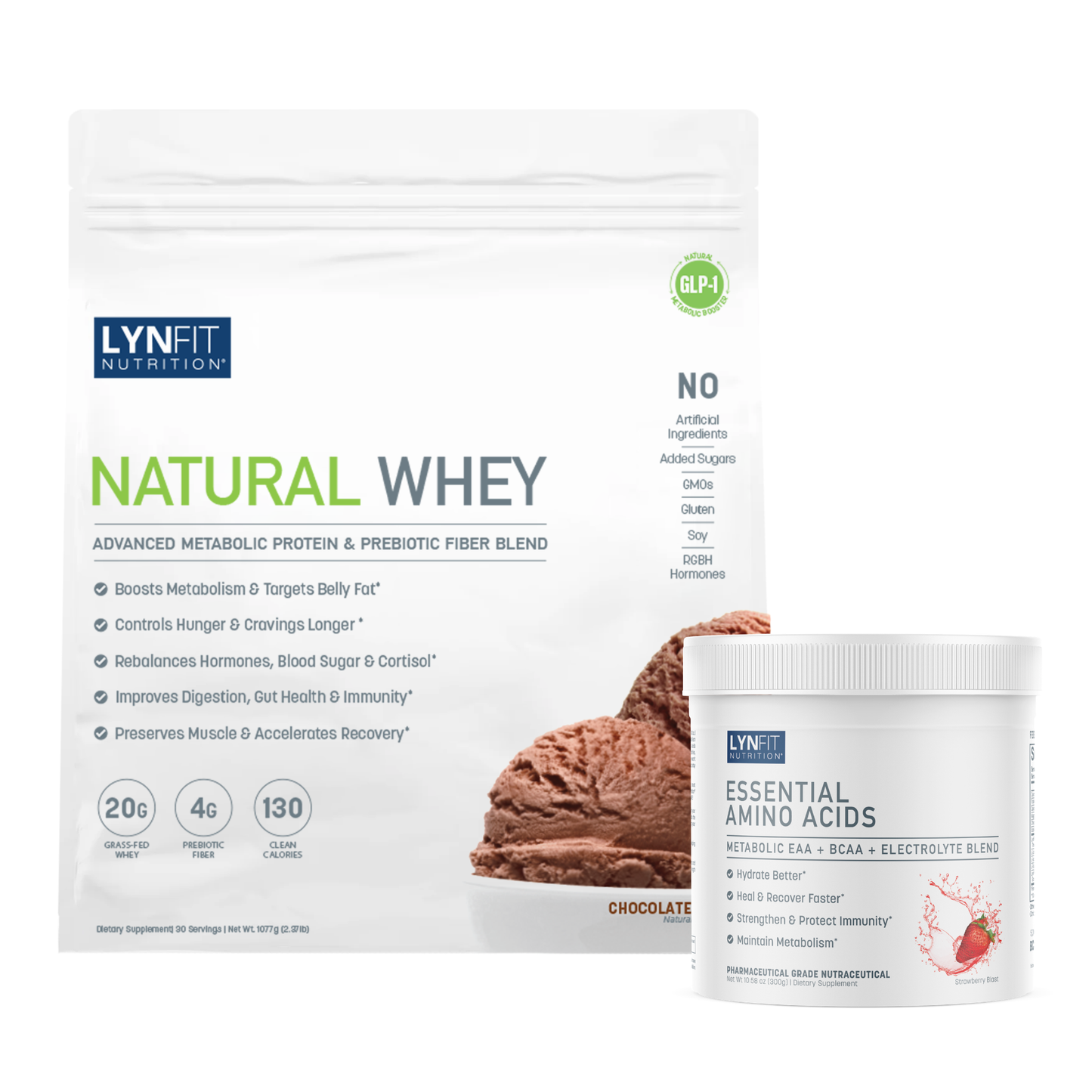 BOGO: Buy (2) Chocolate Bliss Natural Whey Protein & Get (1) FREE Essential Amino Acids | 3 pcs.