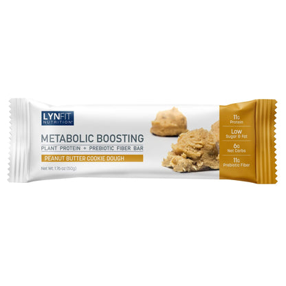 Plant-Based Lean Protein Bars with Prebiotic Fiber for Weight Loss, Fat-Burning and Immune Health