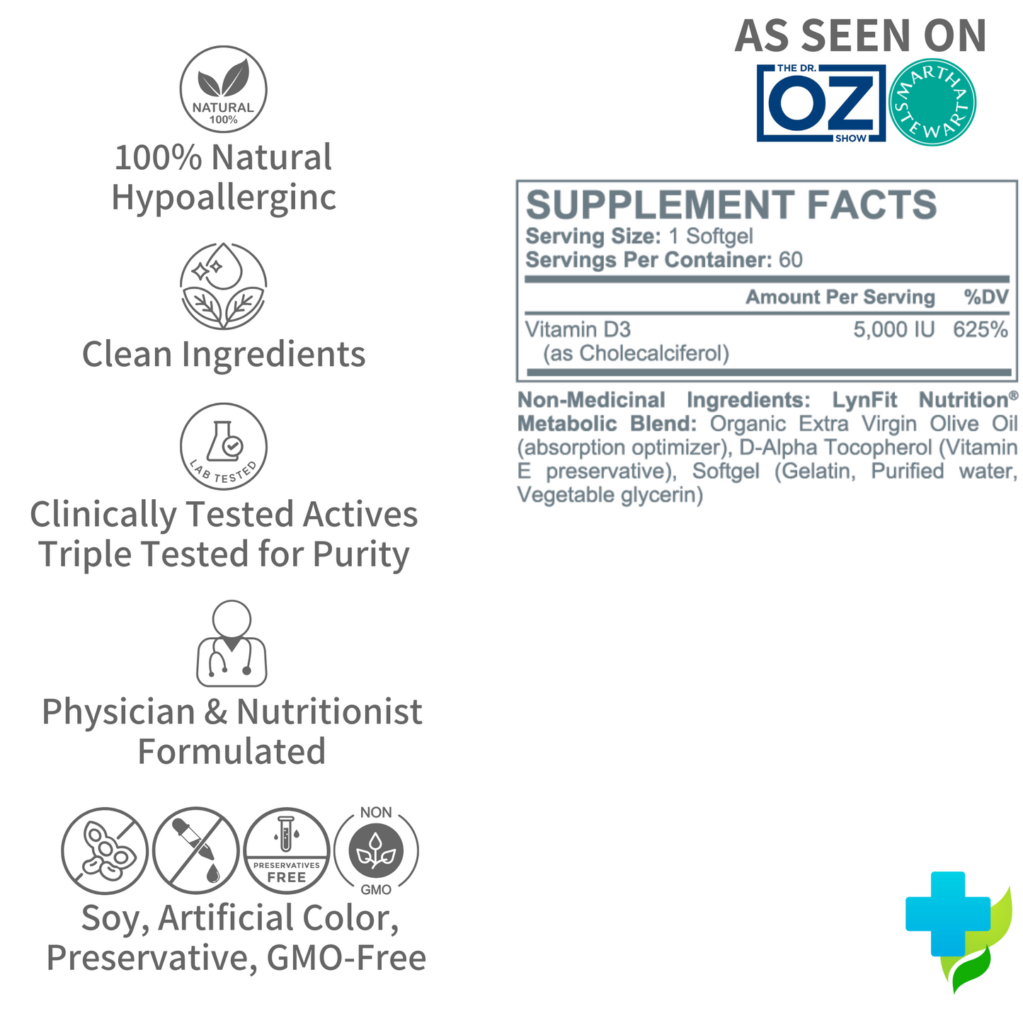 LynFit Vitamin D3 Boost