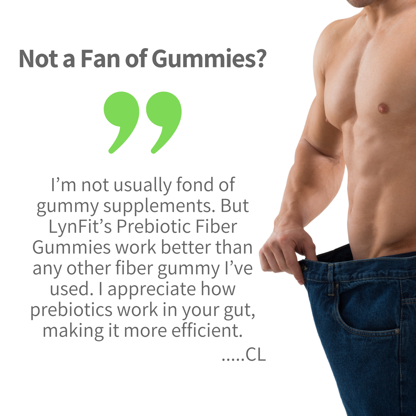 Prebiotic Sugar-Free Fiber Gummies for Regularity Appetite, Cravings, Bloat Control + Blood Sugar Balance