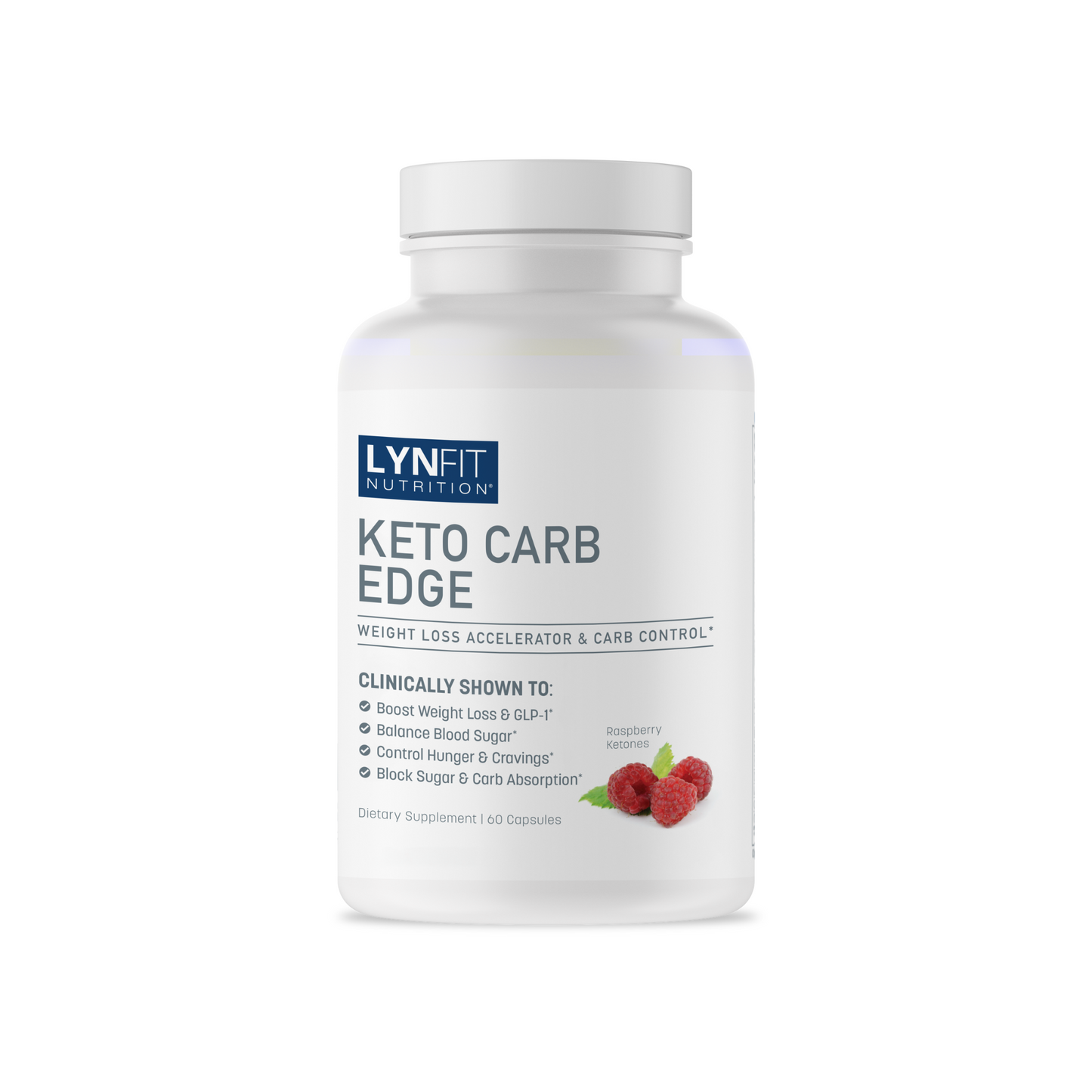 Keto Carb Edge Weight Loss Accelerator for Appetite & Cravings, Better Blood Sugar Control + Carb Block & Thyroid Support