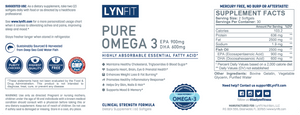 Pharmaceutical Grade Pure Omega-3 with 600 DHA and 800 EPA | Molecularly Distilled