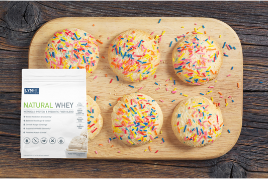 RECIPE: Birthday Cake Protein Cookies