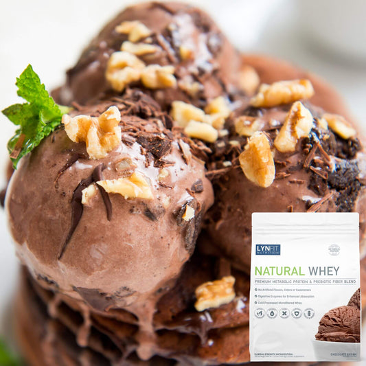 RECIPE: Chocolate Peanut Butter Protein Ice Cream