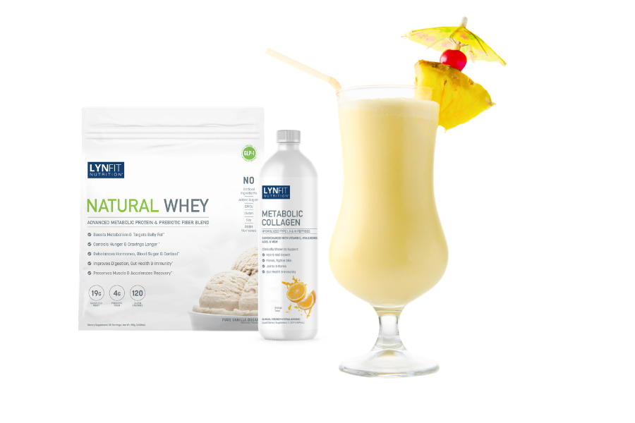 LynFit Leaner Collagen Protein Pina Colada