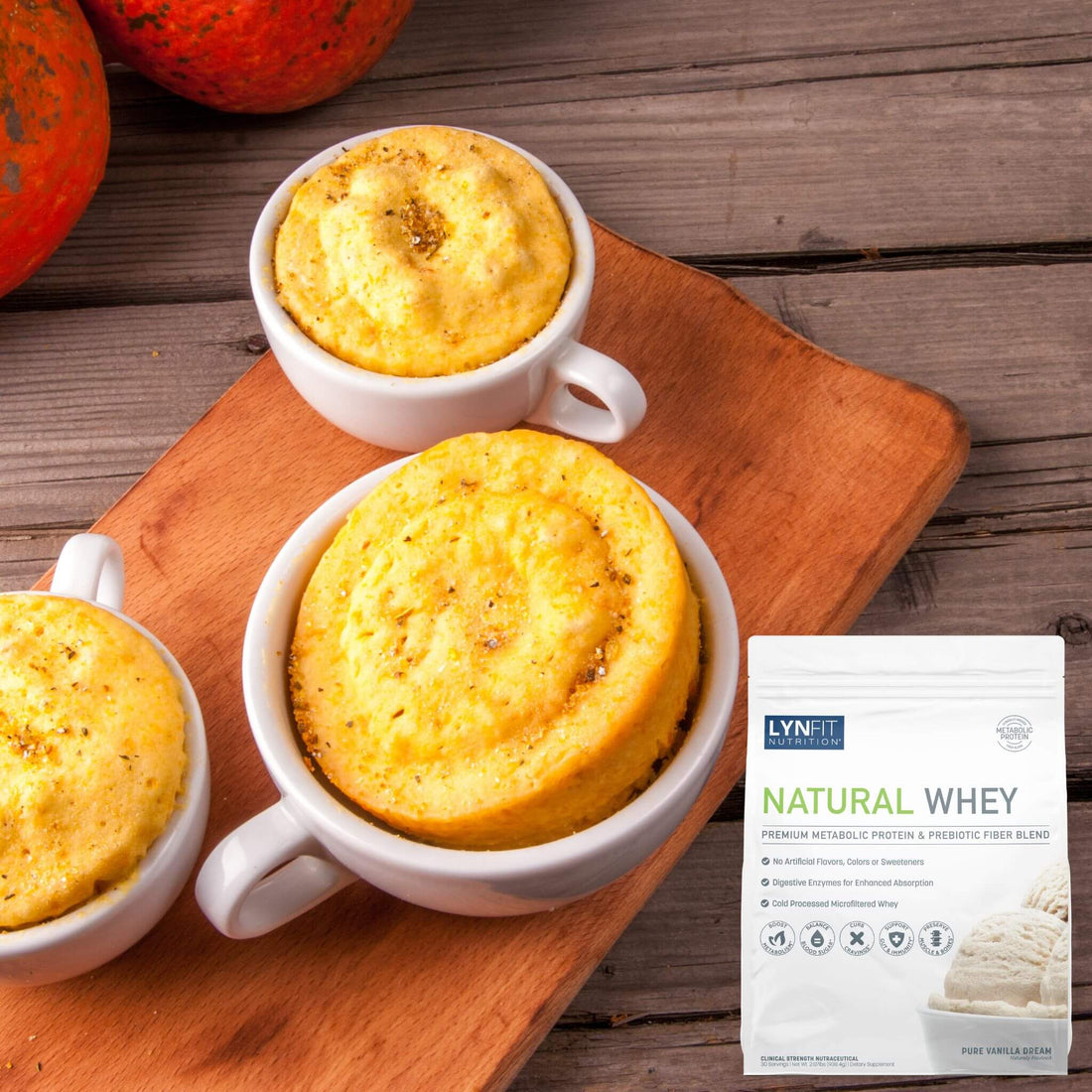 RECIPE: Melt Fat 1-Minute Pumpkin Mug Cakes