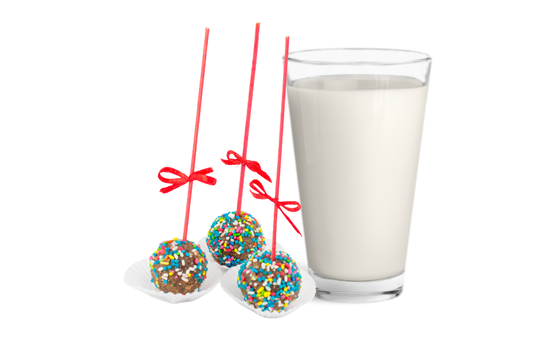 Santa's Favorite Protein Balls & Merry Lactose-Free Milk