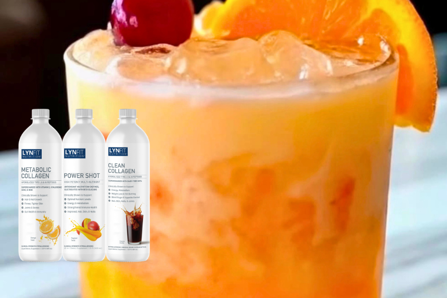 Tropical Creamy Collagen Energy Mocktail