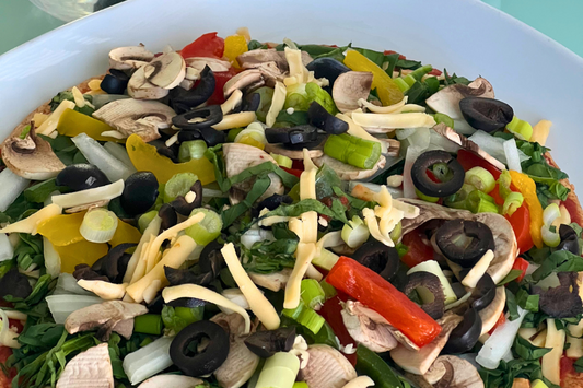 RECIPE: High-Protein Meatless Pizza
