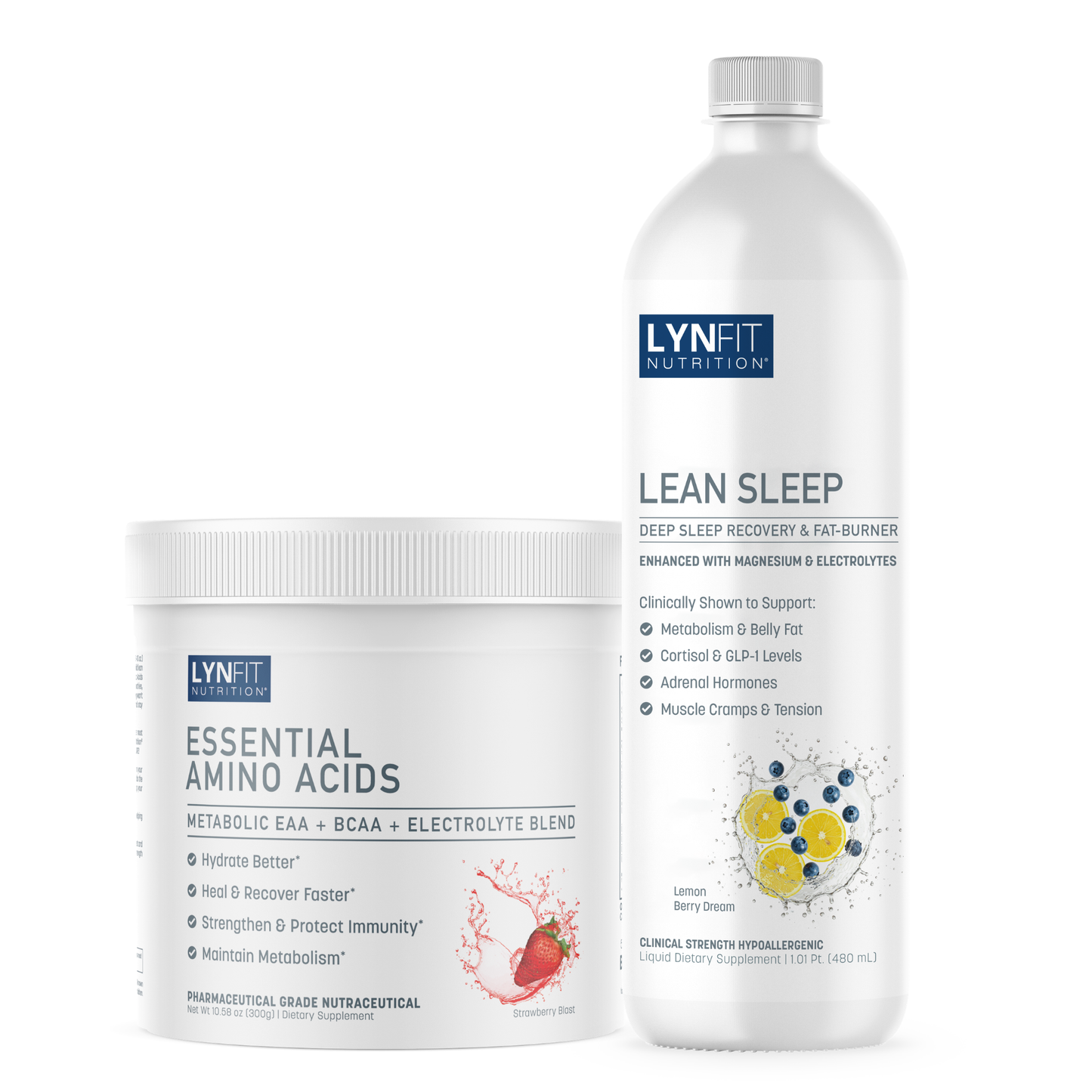 (1) Original Formula Essential Amino Acids + (1) Lean Sleep Liquid | 2 pcs.