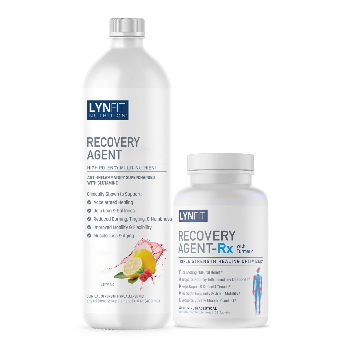 (1) Recovery Agent Liquid + (1) Recovery Agent Tablets | 2 pcs.