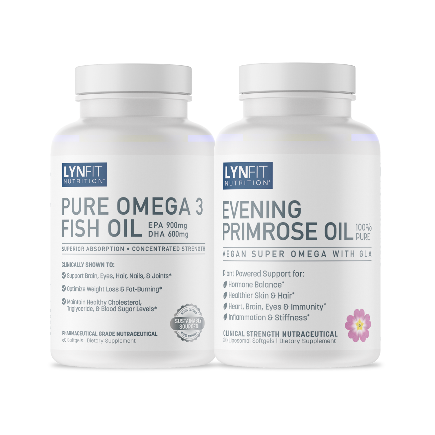 BOGO: Buy (1) Pure Omega 3 & GET (1) FREE EVENING PRIMROSE OIL! | 2 pcs.