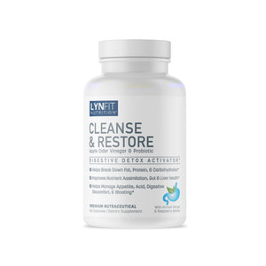 Cleanse & Gut Restore & Liver Detox w/ Digestive Enzymes
