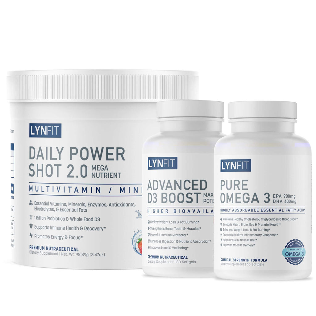 Daily Nutrition Energy & Health Essentials Advanced Immune Support Keto & Diabetic-Friendly Stack