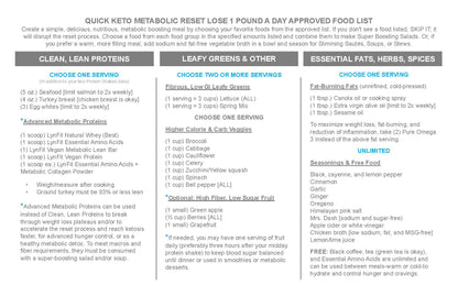 Quick Keto Metabolic Reset Starter Stack | (1) Cutting Edge (1) Keto Carb Edge (1) Cleanse & Restore