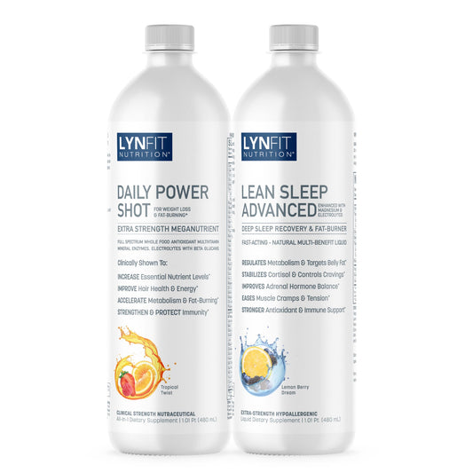 Energy & Sleep Stack | (1) Daily Power Shot (1) Liquid Lean Sleep Advanced