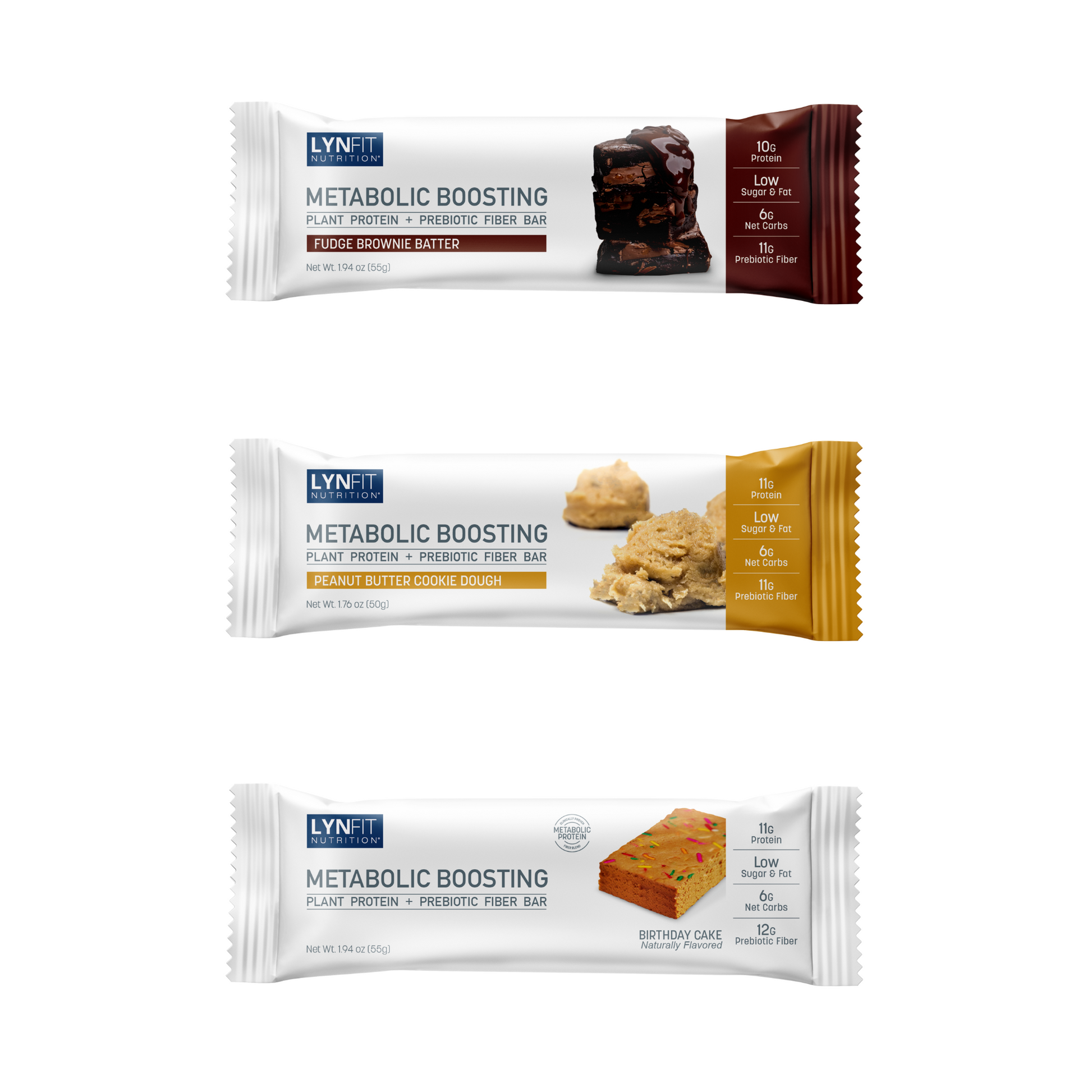 Plant-Based Lean Protein Bars with Prebiotic Fiber for Weight Loss, Fat-Burning, and Immune Health