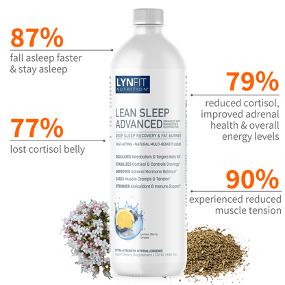 Lean Sleep Advanced Liquid Melatonin w/Magnesium & Electrolytes