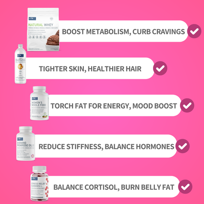 Mommy Makeover Hack Stack with FREE Skin Boost | 6 pcs.