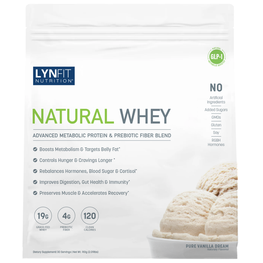 Natural Metabolic Boosting Whey Protein Peptide Powder w/Prebiotic Fiber