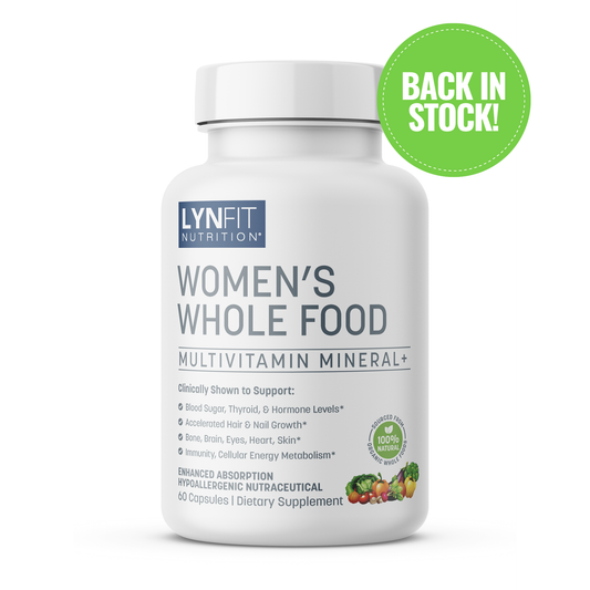 Women's Whole Food Multivitamin Mineral for Menopause, PMS, & Hormonal Balance