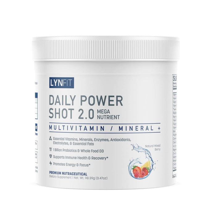 Daily Power Shot 2.0 Mega-Nutrient Multivitamin Mineral Powder