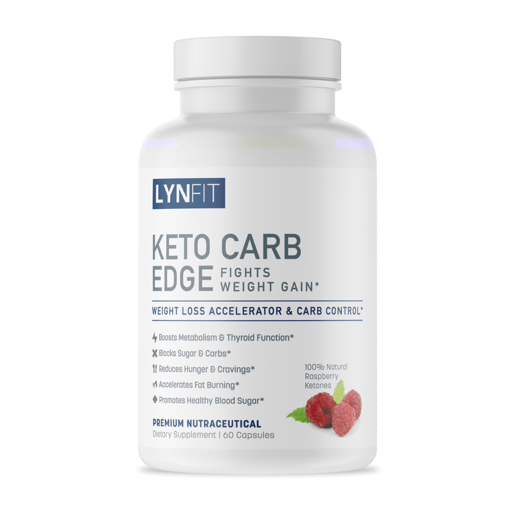 Keto Carb Edge Weight Loss Accelerator for Cravings, Appetite, & Blood LynFit Nutrition