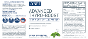 Thyro-Boost Advanced Natural Thyroid Support w/Ashwagandha Healing Adaptogenic for Stress Relief & Hormonal Balance