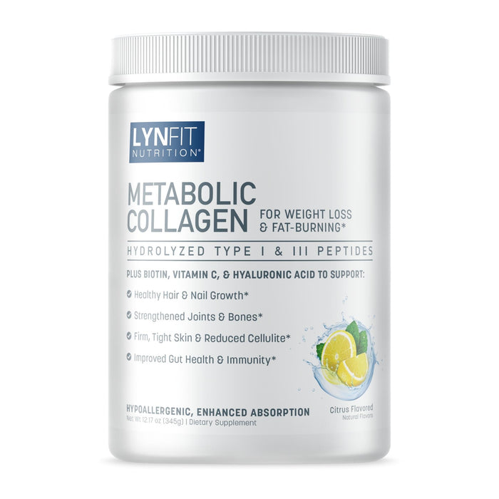 Metabolic Collagen Peptide Powder for Weight Loss & Fat-Burning