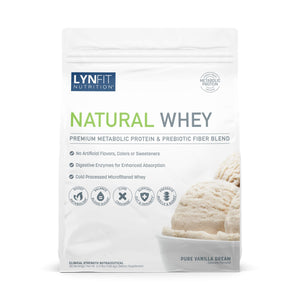 Natural Whey Premium Metabolic Protein & Prebiotic Fiber Blend